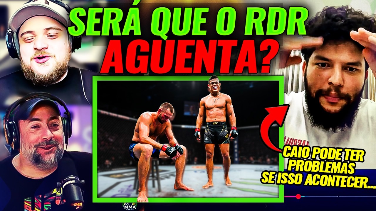 ESPECIALISTA ANALISA CAIO BORRALHO VS. RENIER DE RIDDER NO #ufc326