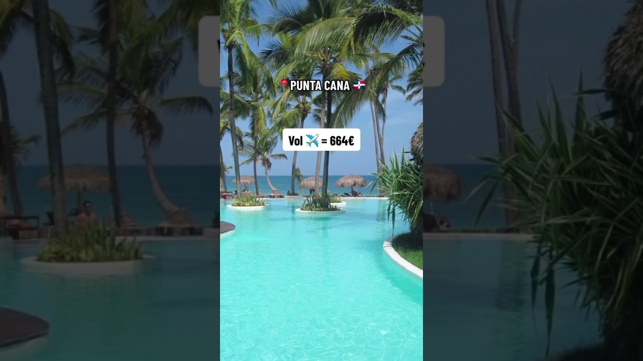 📍PUNTA CANA 🇩🇴 D&eacute;couvrez le paradis des Cara&iuml;bes. #traveladvantage #bonplanvoyage #puntacana