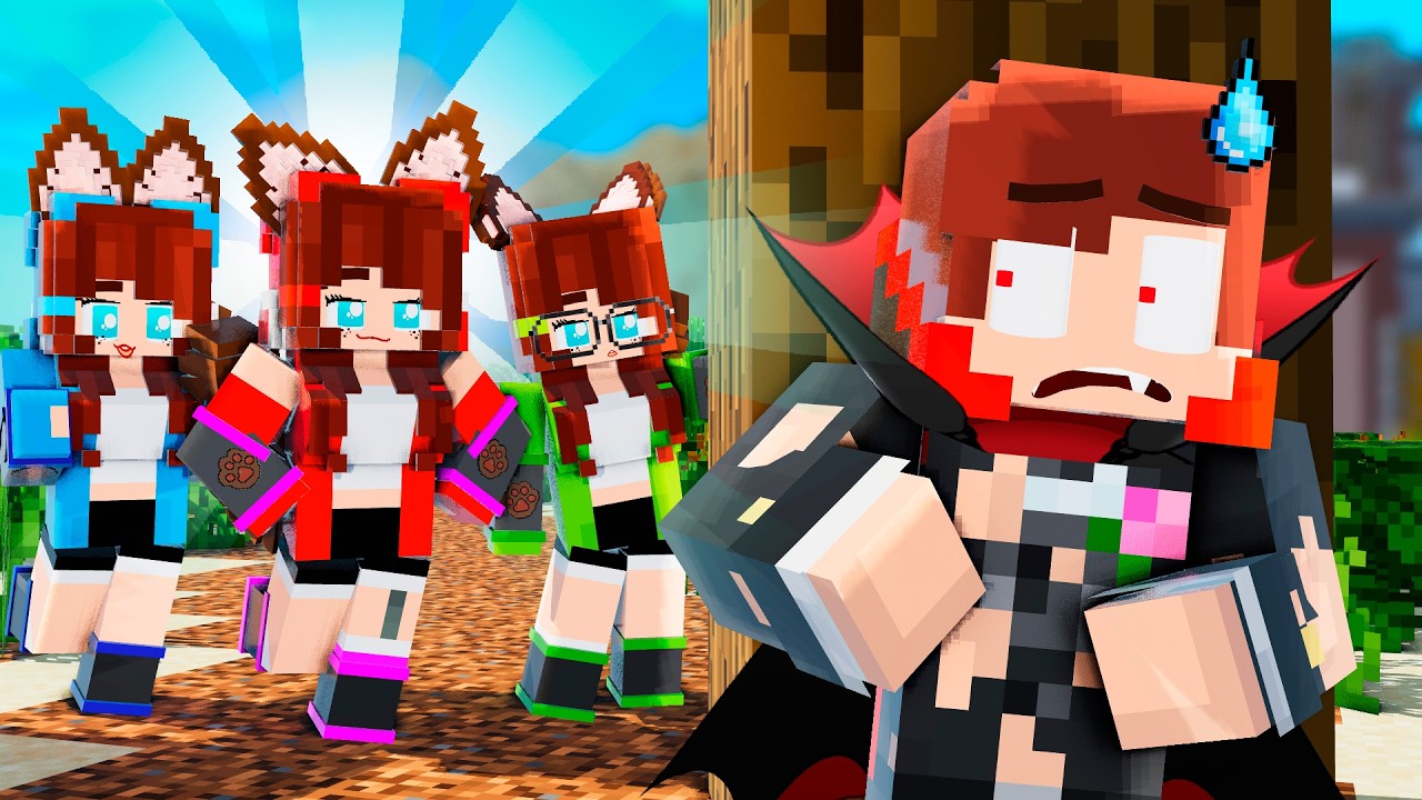 Love Curse JJ Sisters vs JJ - VAMPIRE vs WEREWOLF - JJ & Mikey Animation