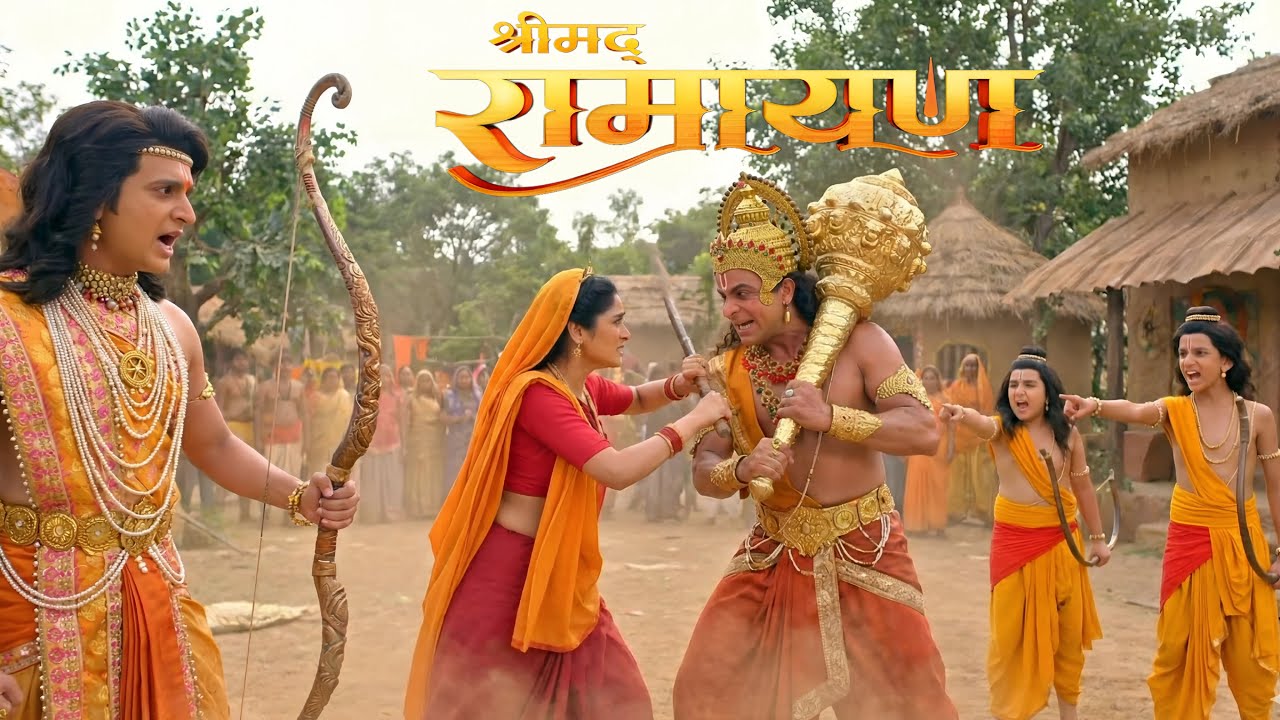 हनुमान जी को आया भयंकर गुस्सा सीता माता ने तुरंत शांत कराया, वरना हो जाता बड़ा नुकसान || ShrimadRama
