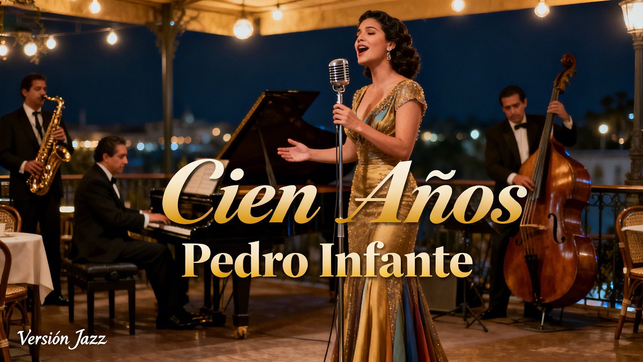 Cien Años – Pedro Infante | Cover Bolero Jazz | Jazz Latino y Música Romántica