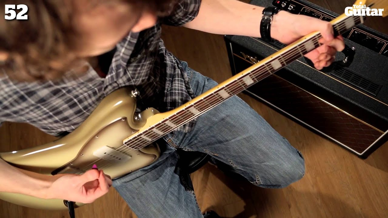 Squier Vintage Modified Baritone Jazzmaster 90 second demo review