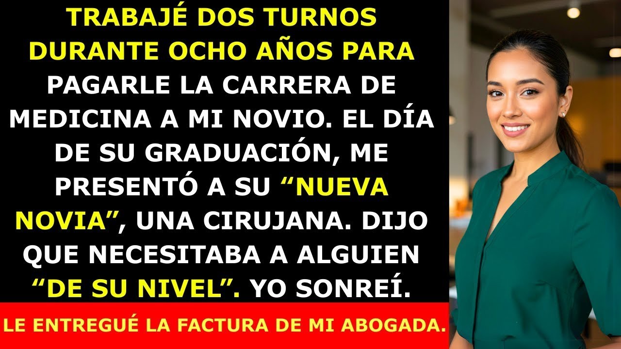Pagué la Escuela de Medicina de Mi Novio  Me Dejó por una Doctora al Graduarse