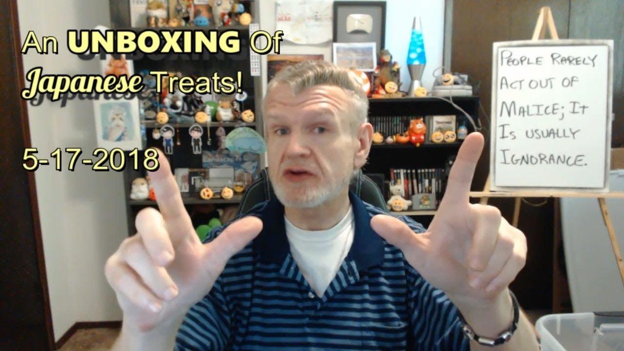 An Unboxing Of Japanese Treats And 