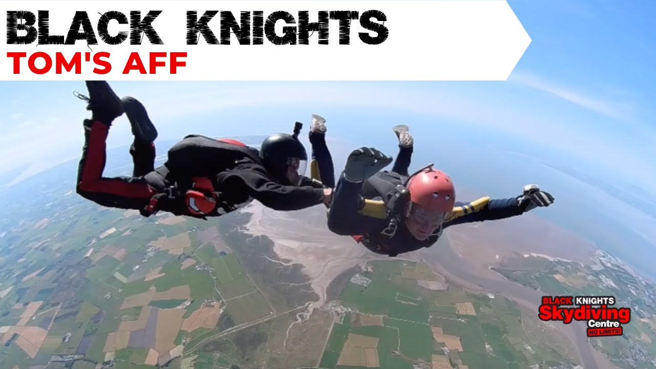 Tom's Accelerated Freefall course at Black Knights Parachute Centre