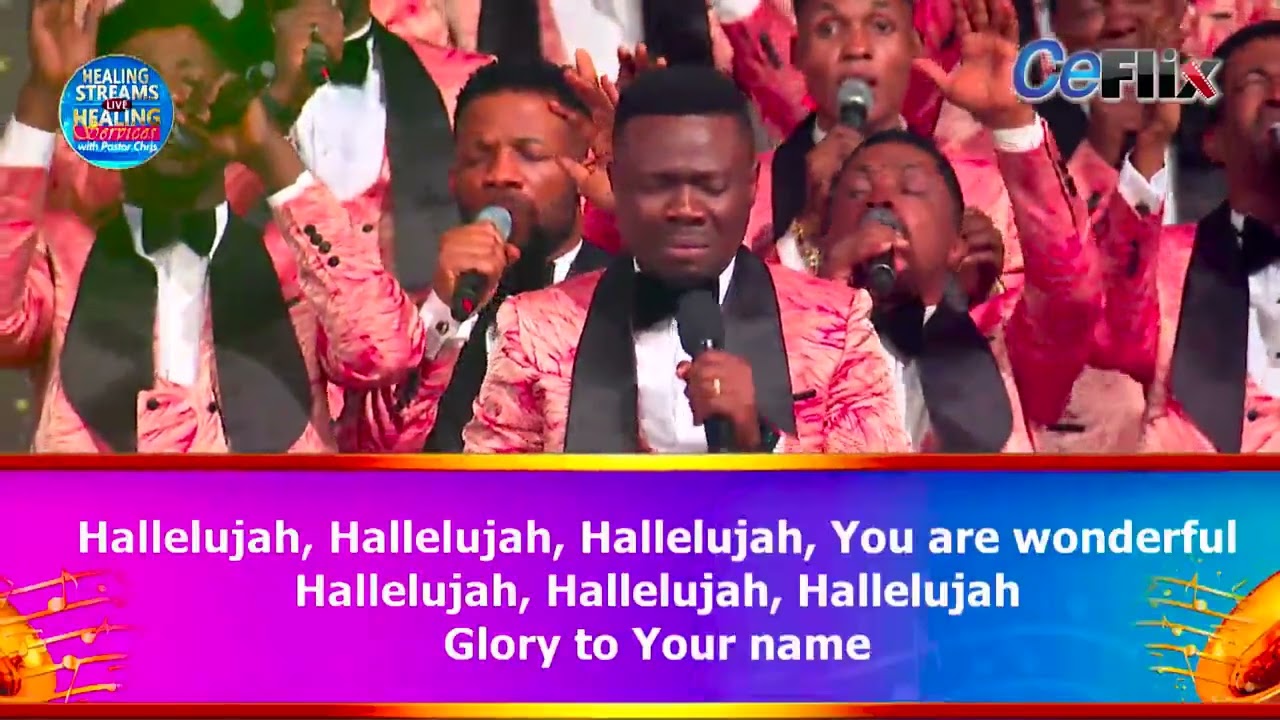 MONARCH OF THE UNIVERSE BY SIMEON RICH & LOVEWORLD SINGERS HSLHS 9 WITH PASTOR CHRIS