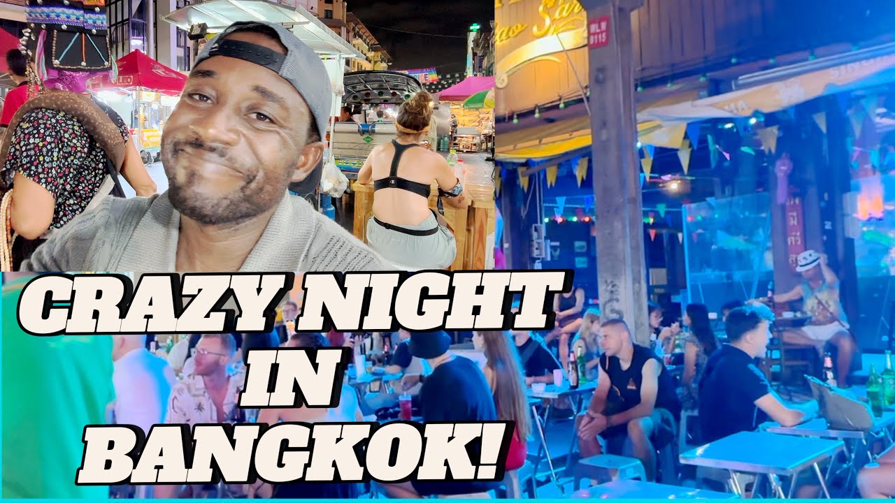 Exploring Khao San Road at Night | Crazy Bangkok Nightlife Experience!