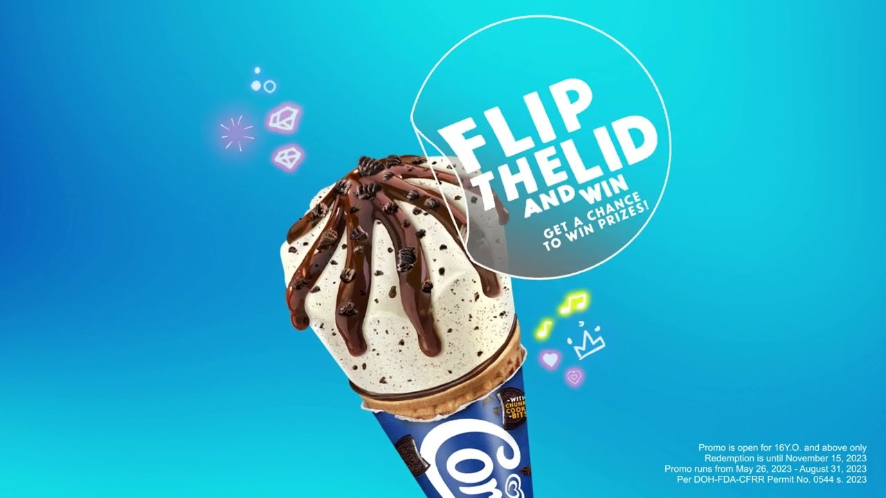 Last chance to join the Cornetto Flip the Lid & Win Promo!