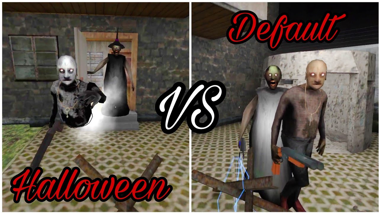 Default vs Halloween Mod in Granny 2 Return (Full Comparison)