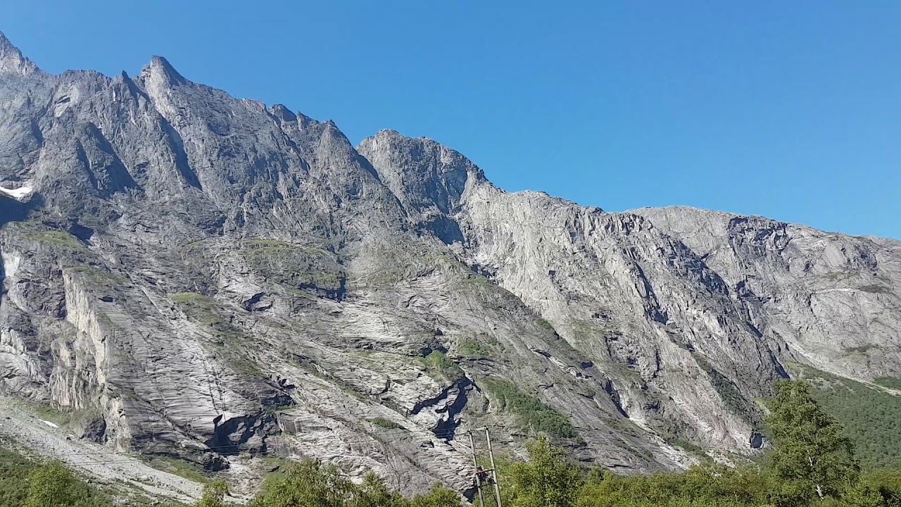 Trollveggen. (Troll wall In Norway.) 27.07.18.