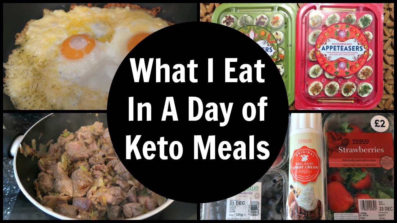 What I Eat In A Day of Keto Diet Meals in the UK