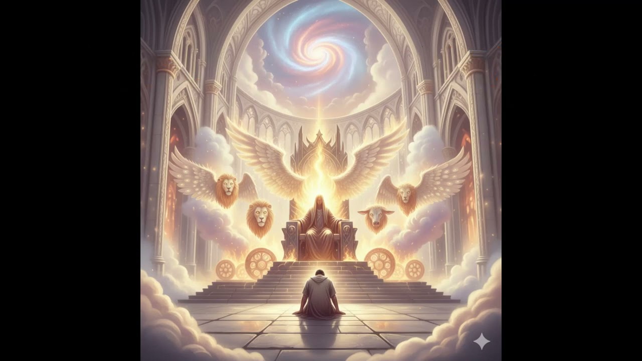 O Trono de Fogo ⚡ Sintonia com Deus – Adoração Monumental & Trio Vocal (Epic Cinematic 2026) 🕊️🔥