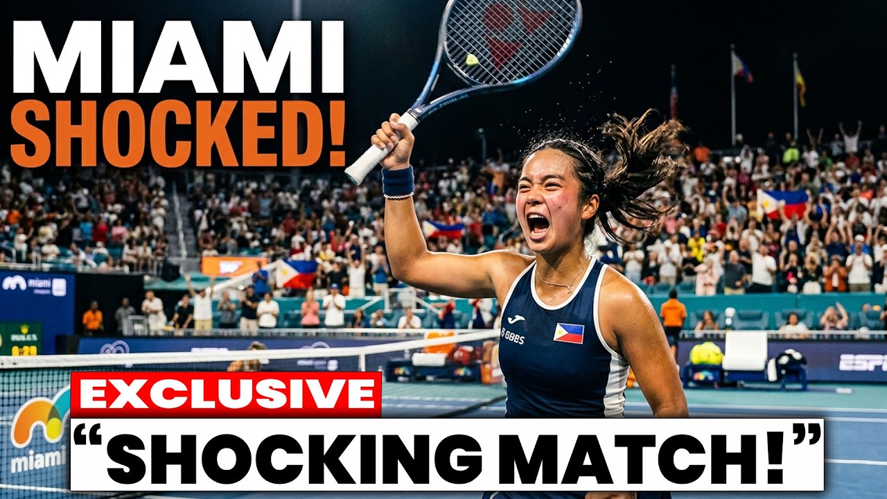 😱 Miami in Shock! Alexandra Eala Sparks EPIC Battle at the Miami Open 🔥