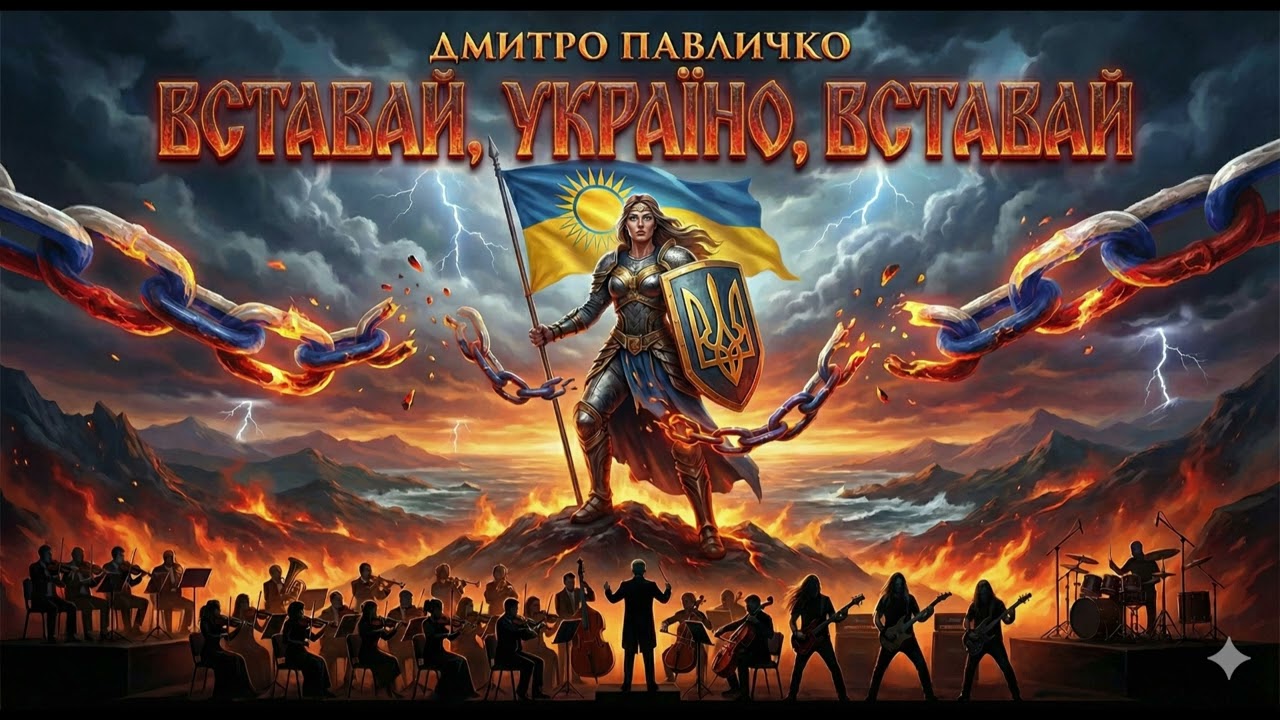 Дмитро Павличко &ndash; Вставай, Україно, вставай! (Symphonic Power Metal)