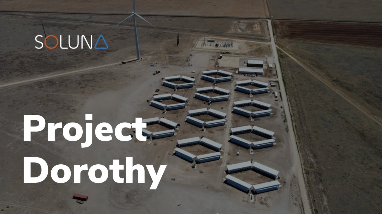 Soluna's Project Dorothy | 50 MW Wind-Powered Data Center