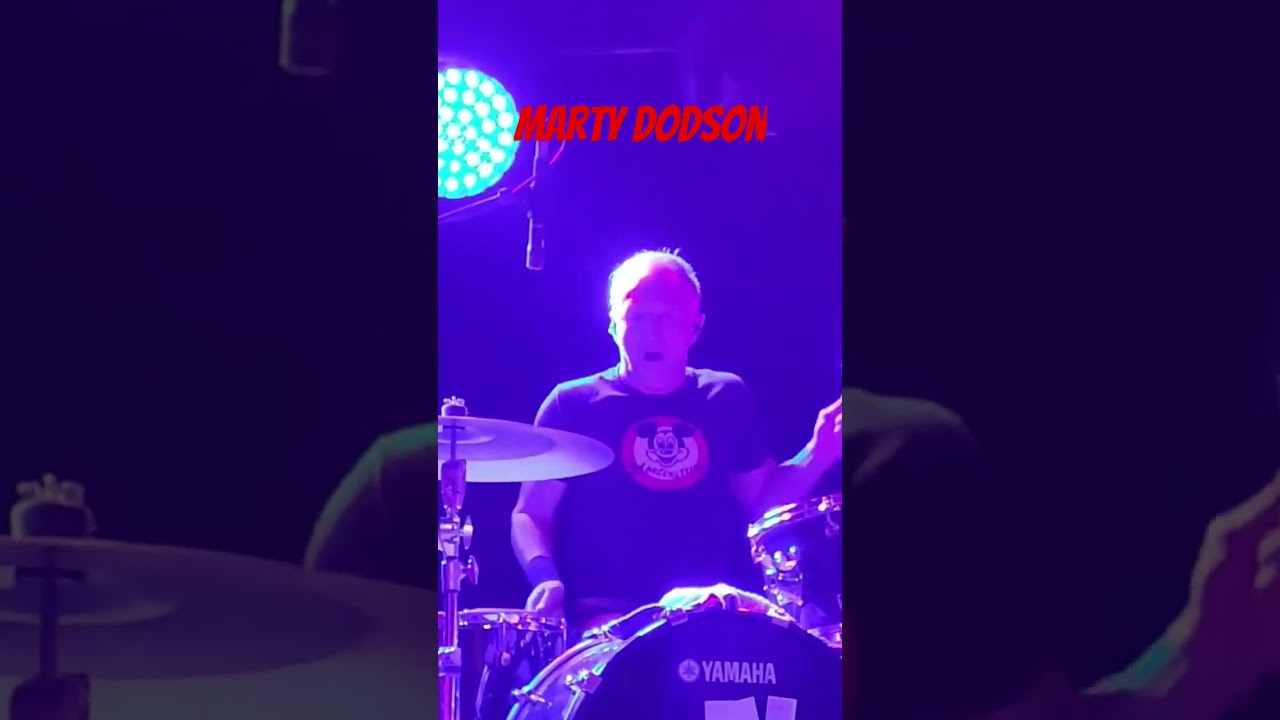 Marty Dodson drumming