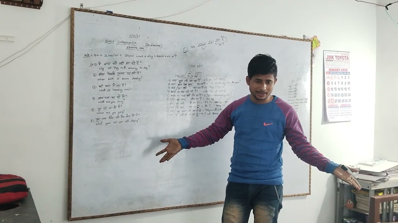 Present conditions Tense 