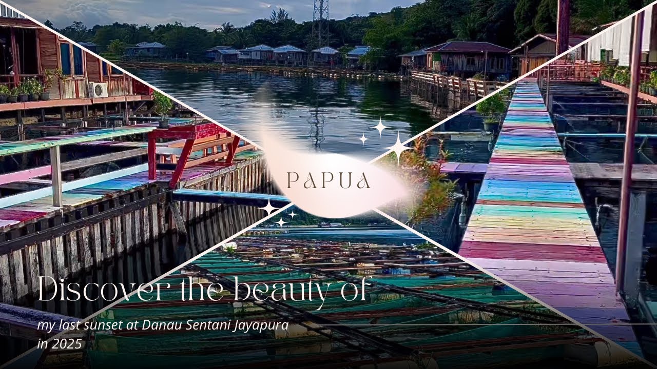 Mengejar Matahari - Berburu Sunset Papua | View dari tepi Danau Sentani 