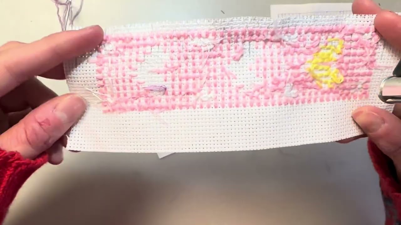 Basic Cross Stitch for Textile and Fiber Art Class 