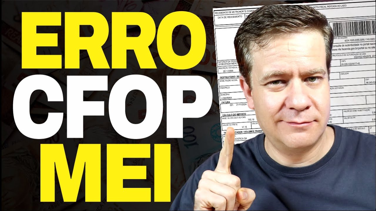 Qual CFOP usar na Nota Fiscal do MEI CRT-4  (JUNHO 2025)