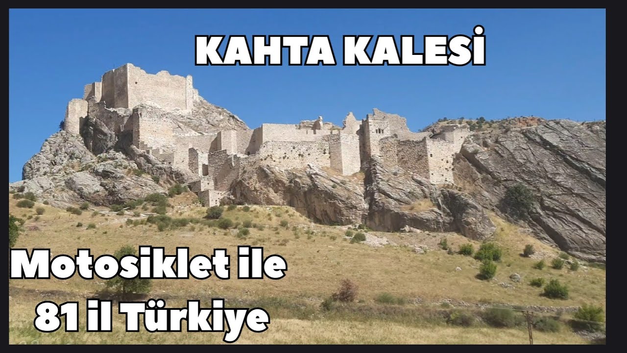 Kahta dan Nemrut dağına yolculuk.Muhteşem Kahta Kalesi.Motosiklet ile 81 il Türkiye #224