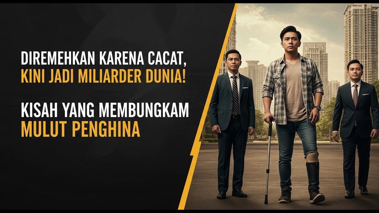 DIREMEHKAN KARENA CACAT, KINI JADI MILIARDER DUNIA