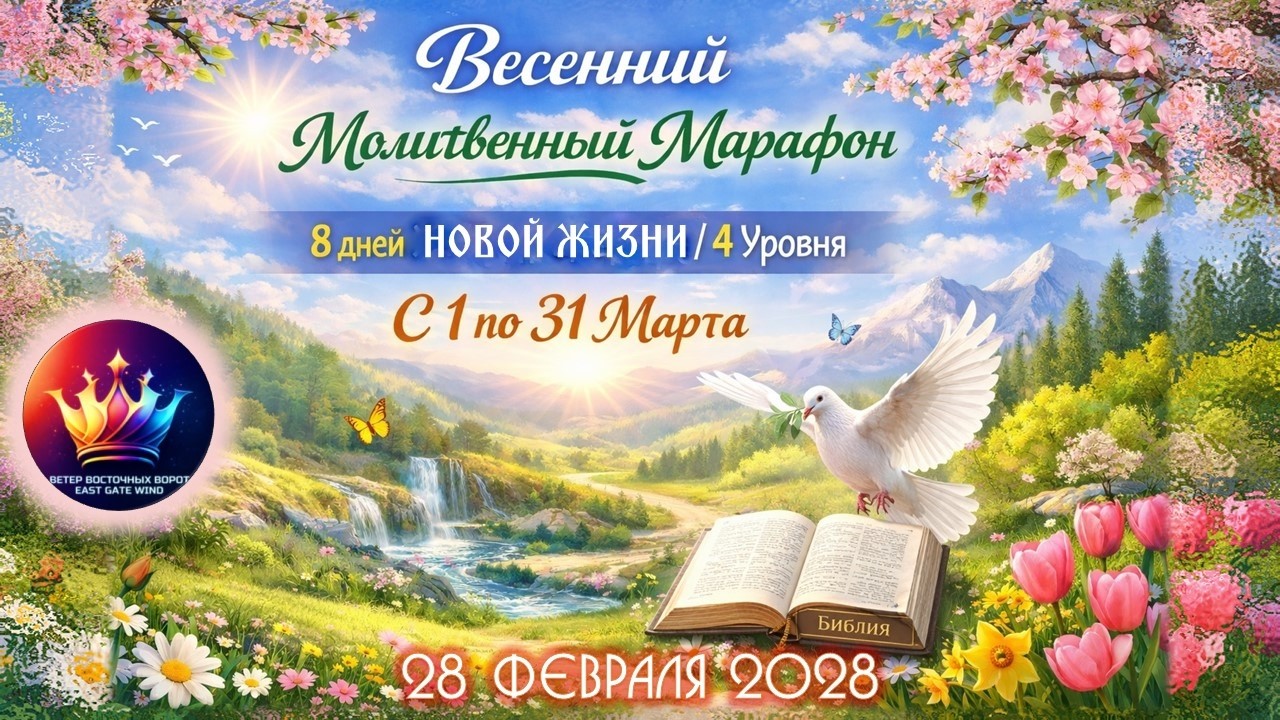 💐🛐🌼 Весенний 4-х уровневый Марафон 