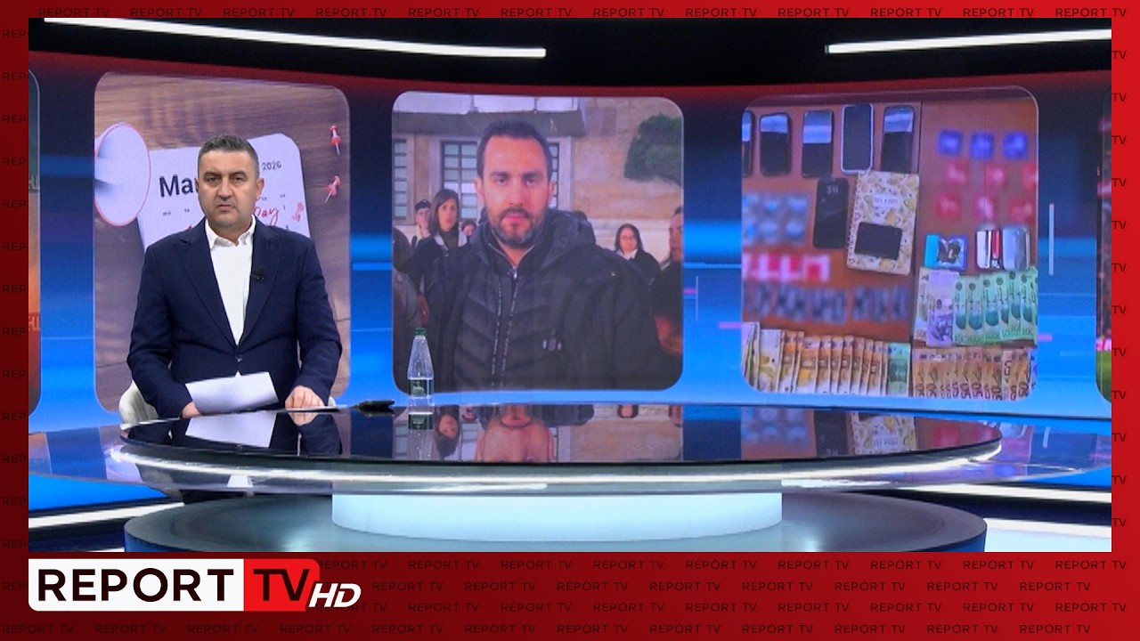 Edicioni i lajmeve ora 13:00 në Report TV, 8 Mars 2026