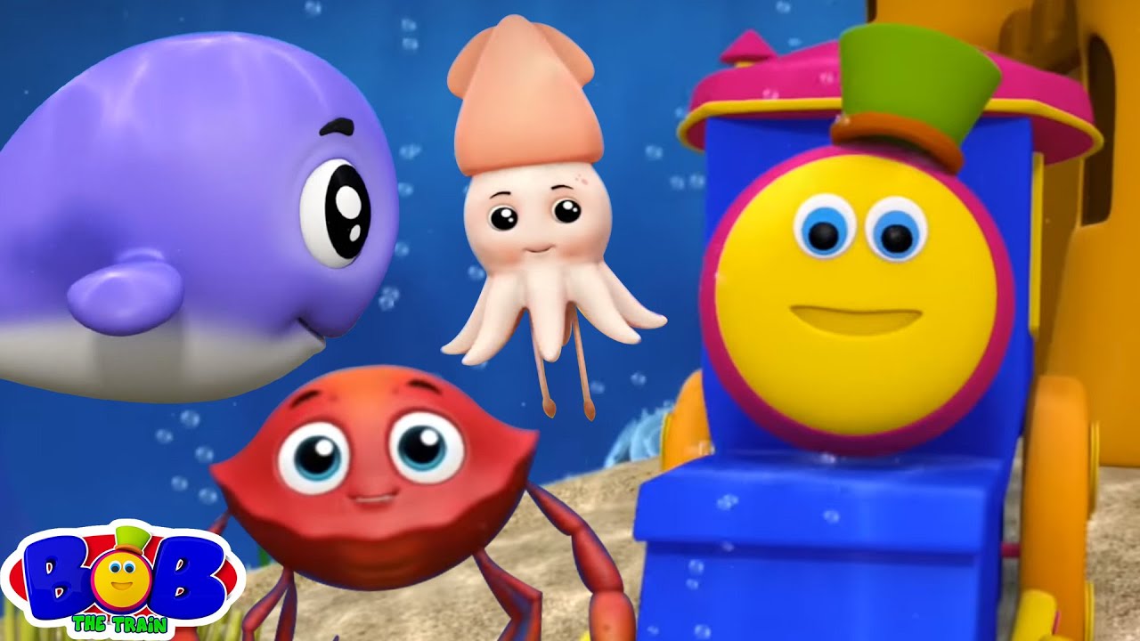 Wonderful World Of The Sea, Fun Water Adventure, Cartoon Video by Bob The Train