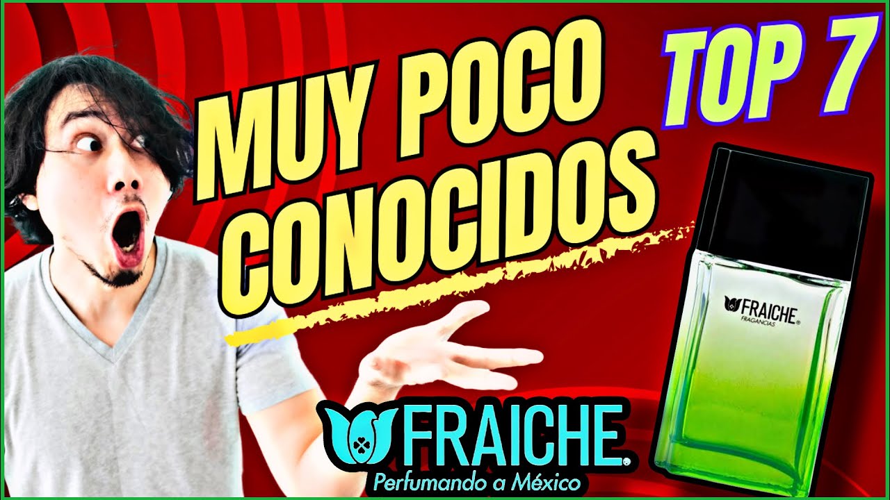 ESTAS FRAGANCIAS DE FRAICHE SON MUY POCO CONOCIDAS Y VALEN LA PENA TENERLAS!
