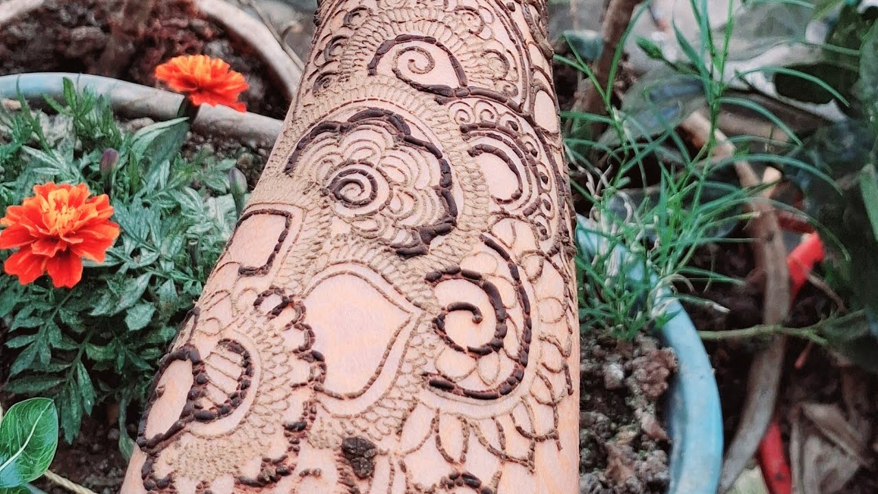 Easy & simple Full hand mehndi design | Front hand Henna design | Bridal mehndi design 