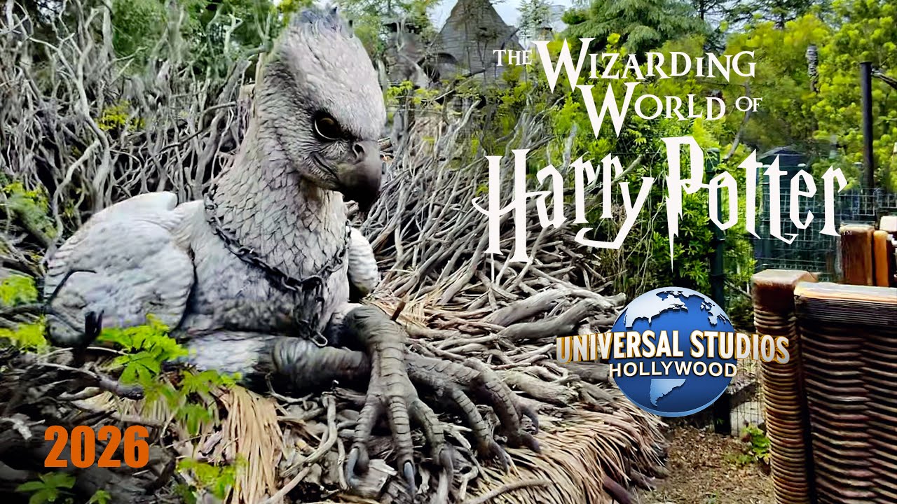Flight of the Hippogriff 2026 - Universal Studios Hollywood Full Ride 4K POV