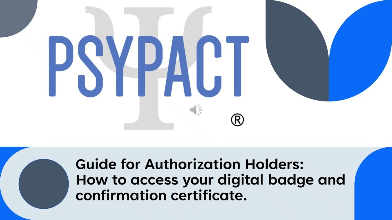 Accessing your Digital Badge and Confirmation Certificate