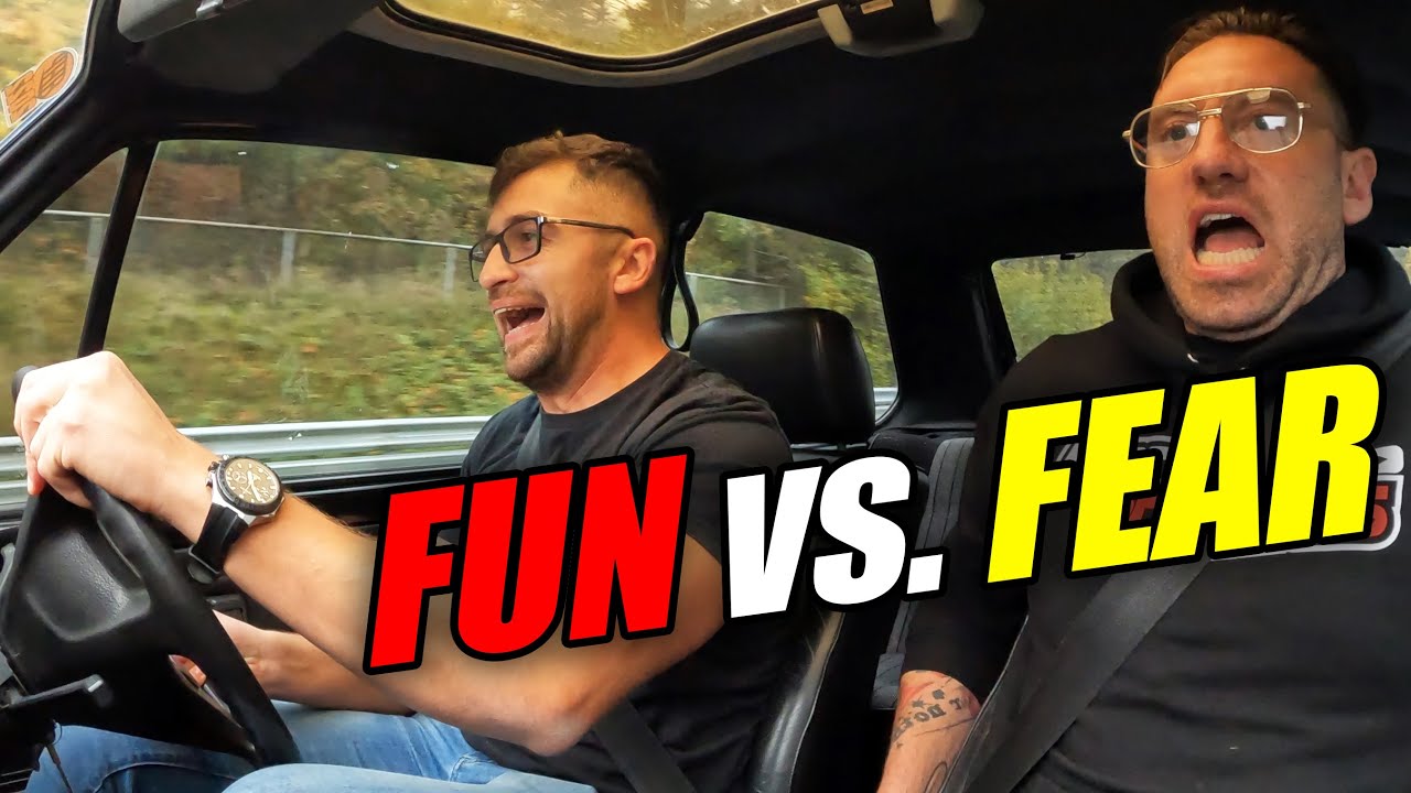 Scaring @MotorAddicts in Their INSANE VW Golf 1! / Nürburgring