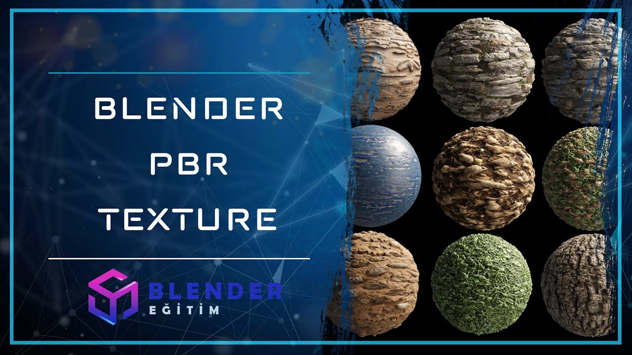 Blender PBR Texture (Gerçekçi Dokular) - Blender Eğitim #46