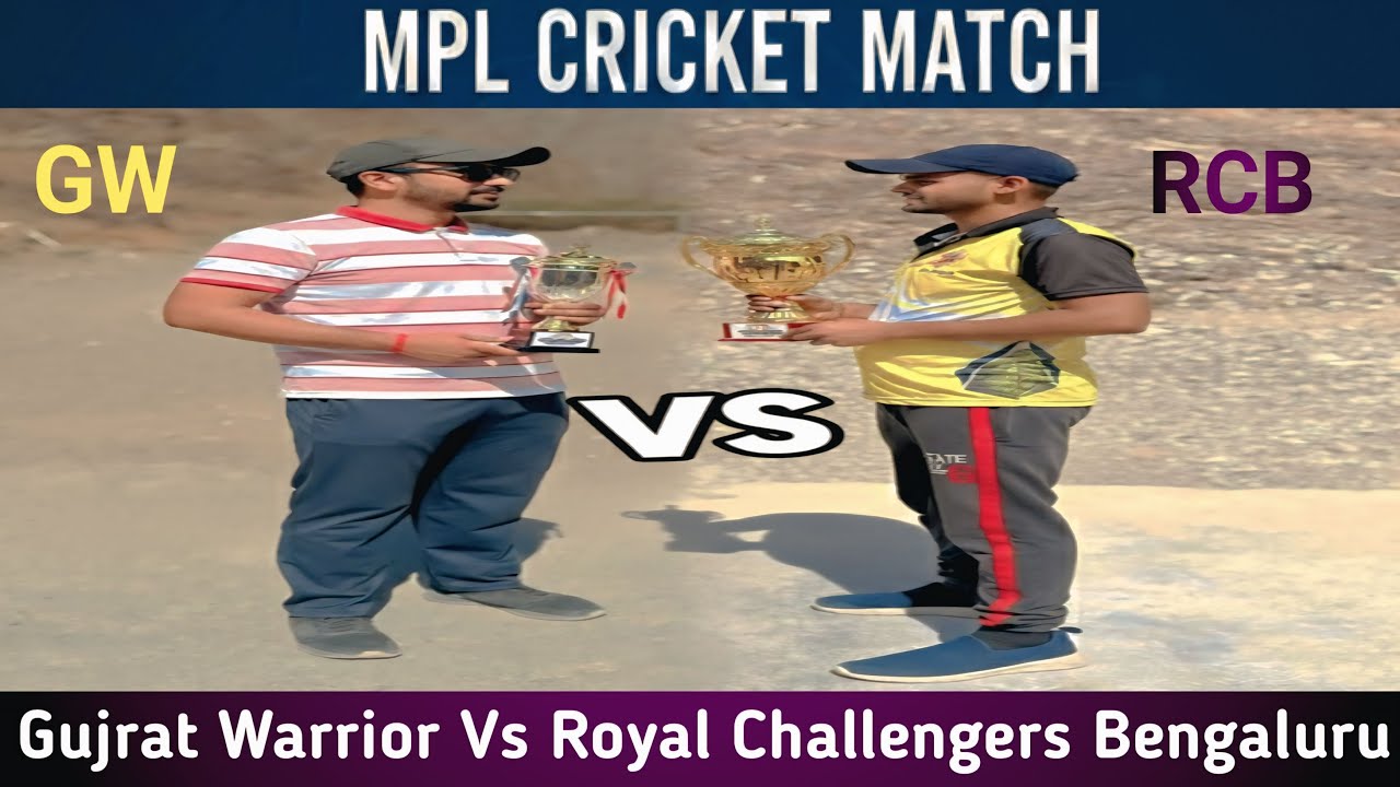 Gujrat Warrior Vs Royal Challengers Bengaluru MPL 2nd Cricket Match 😍 @souravjvlogs @MrBeast