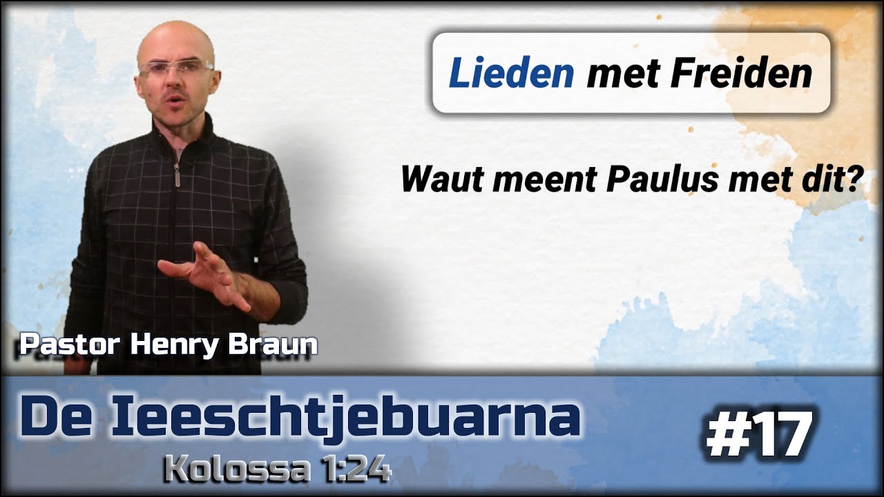 De Ieeschtjebuarna(Kolossa) #17. Henry Braun