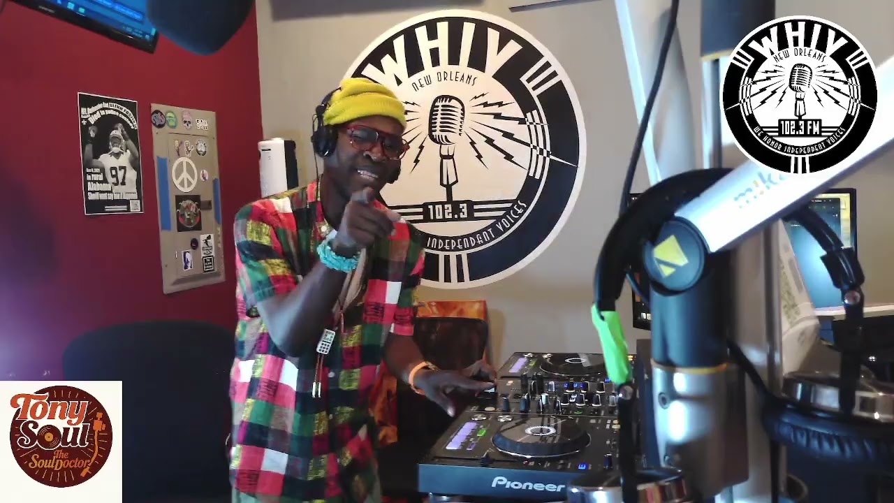 The Tony Soul Situation 102.3 FM New Orleans 15 August 2025 Pt 2