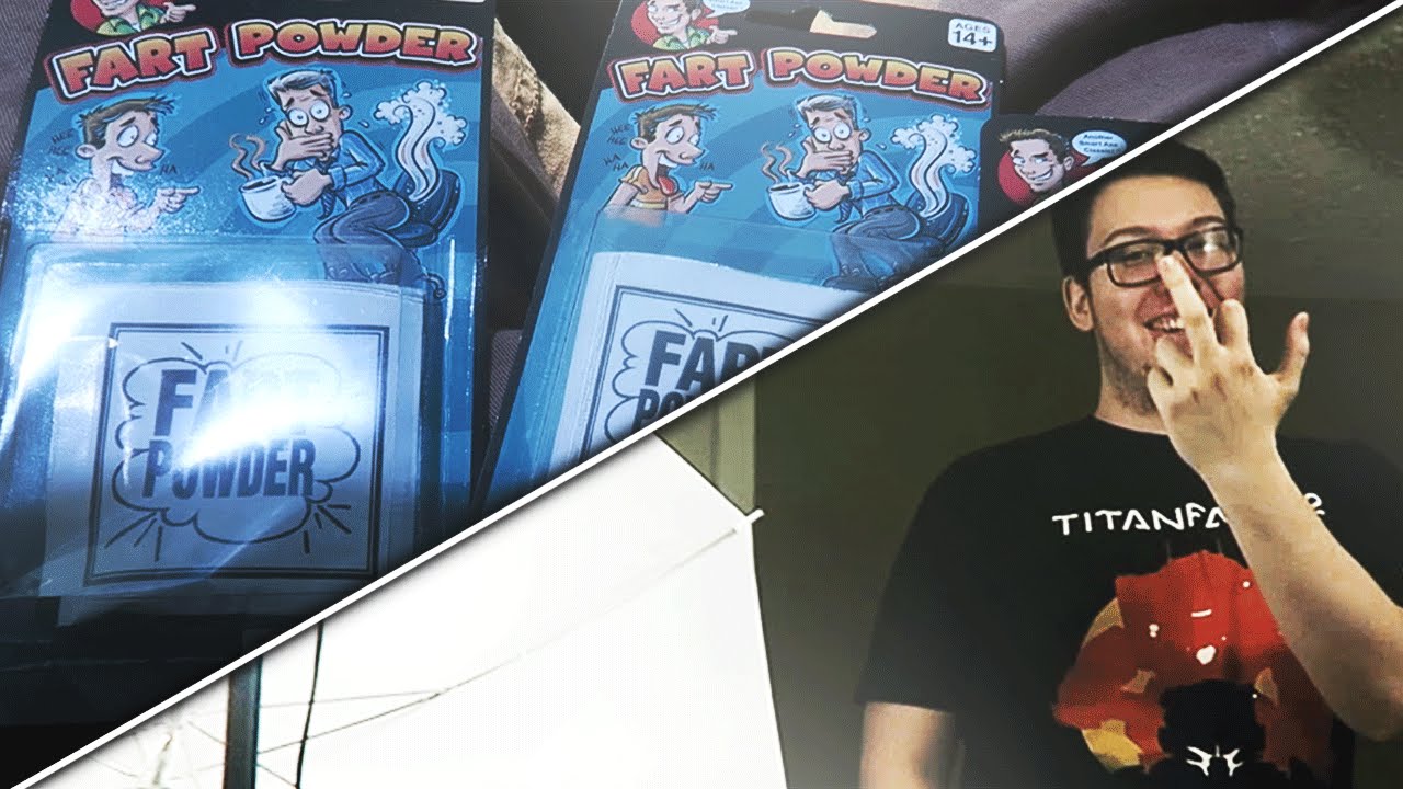 FART POWDER PRANK ON BIGFOLTZ!