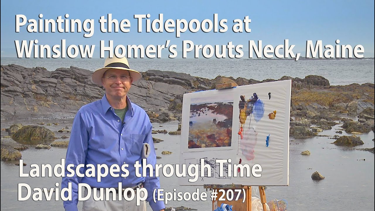 Painting the Tidepools at Winslow Homer’s Prouts Neck, Maine - #207 Season Two
