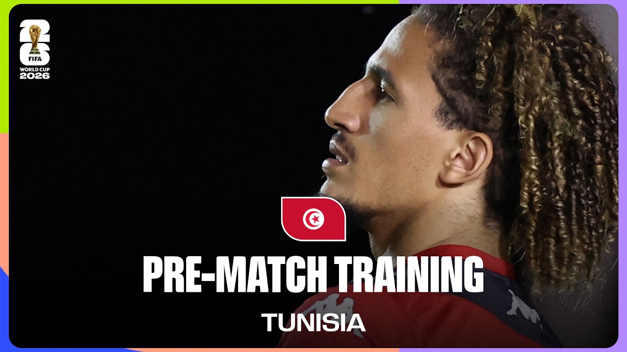 Tunisia Train Before Netherlands | FIFA World Cup 2026&trade;