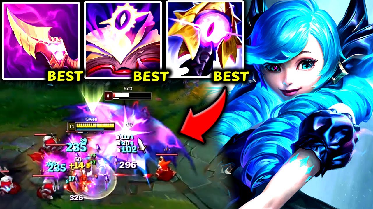 GWEN TOP 100% DELETES ALL S+ TIER TOPLANERS IN SPLIT 2 👌- S14 GWEN GAMEPLAY! (Season 14 Gwen Guide)