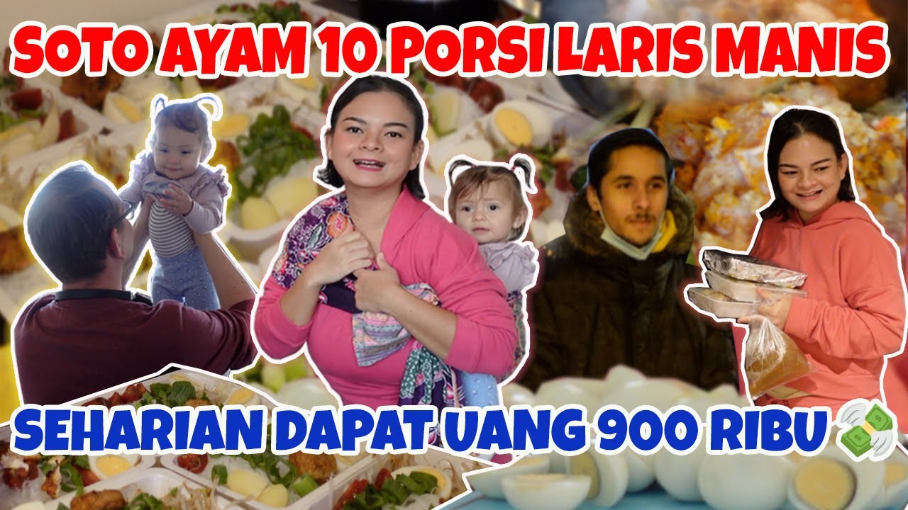 MASAK UNTUK TETANGGA : SOTO AYAM KUAH KUNING 10  PORSI 900RIBU RUPIAH