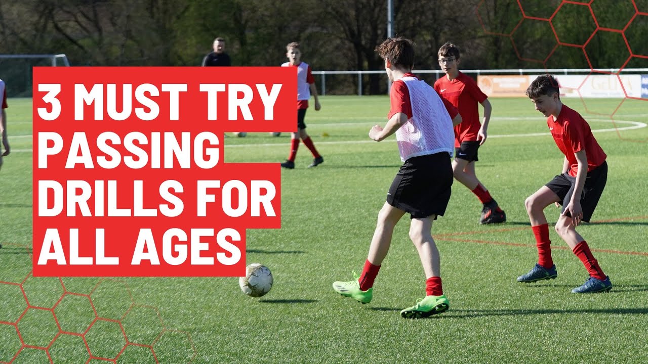 3 best soccer passing drills for all ages | Youth Football Training by Advance.Football