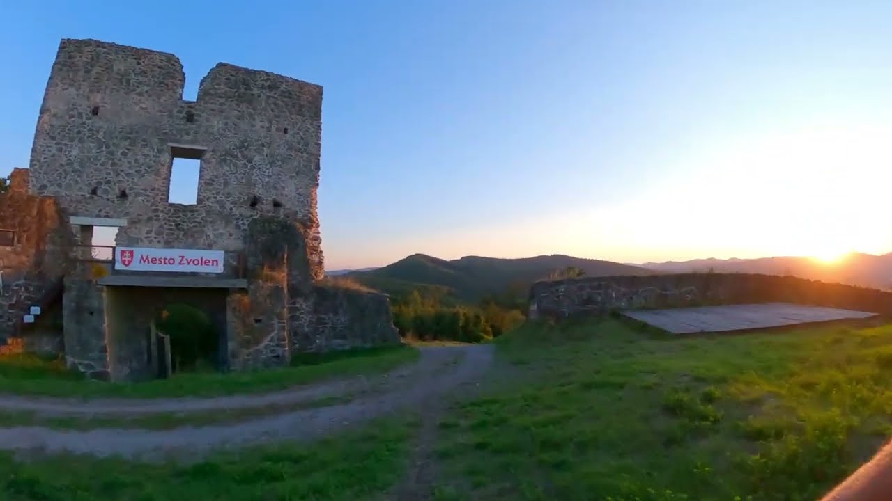 Hradná trail a blbé keci, skoro crash