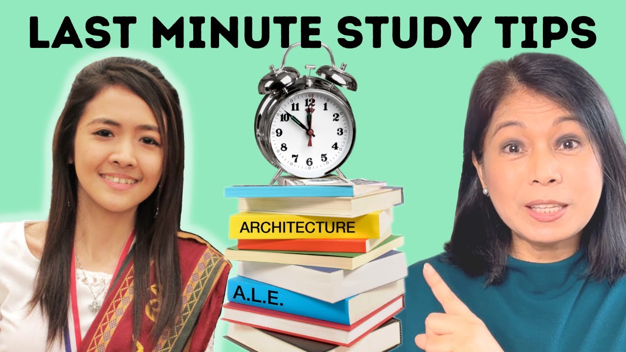 Last Minute Study Tips | Architect Board Exam / ALE