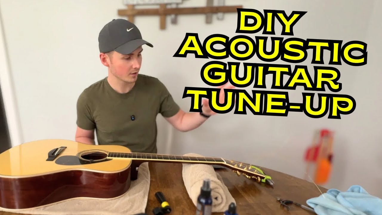 Basic Acoustic Guitar Maintenance | Changing Strings, Polishing, Fretboard Conditioning
