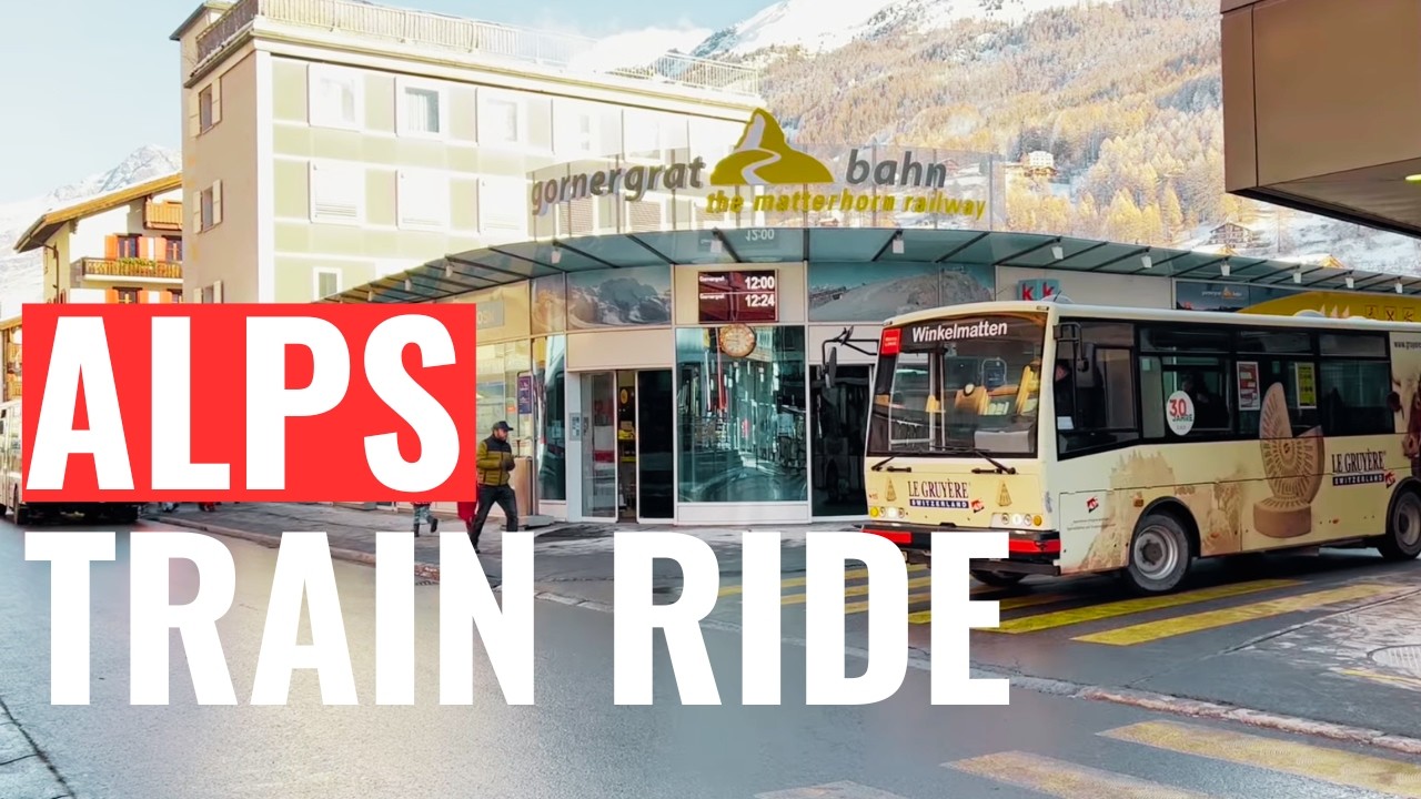 🇨🇭 SWITZERLAND'S Iconic Train ride - Zermatt to Gornergrat (at freezing -20°C/-4°F)!