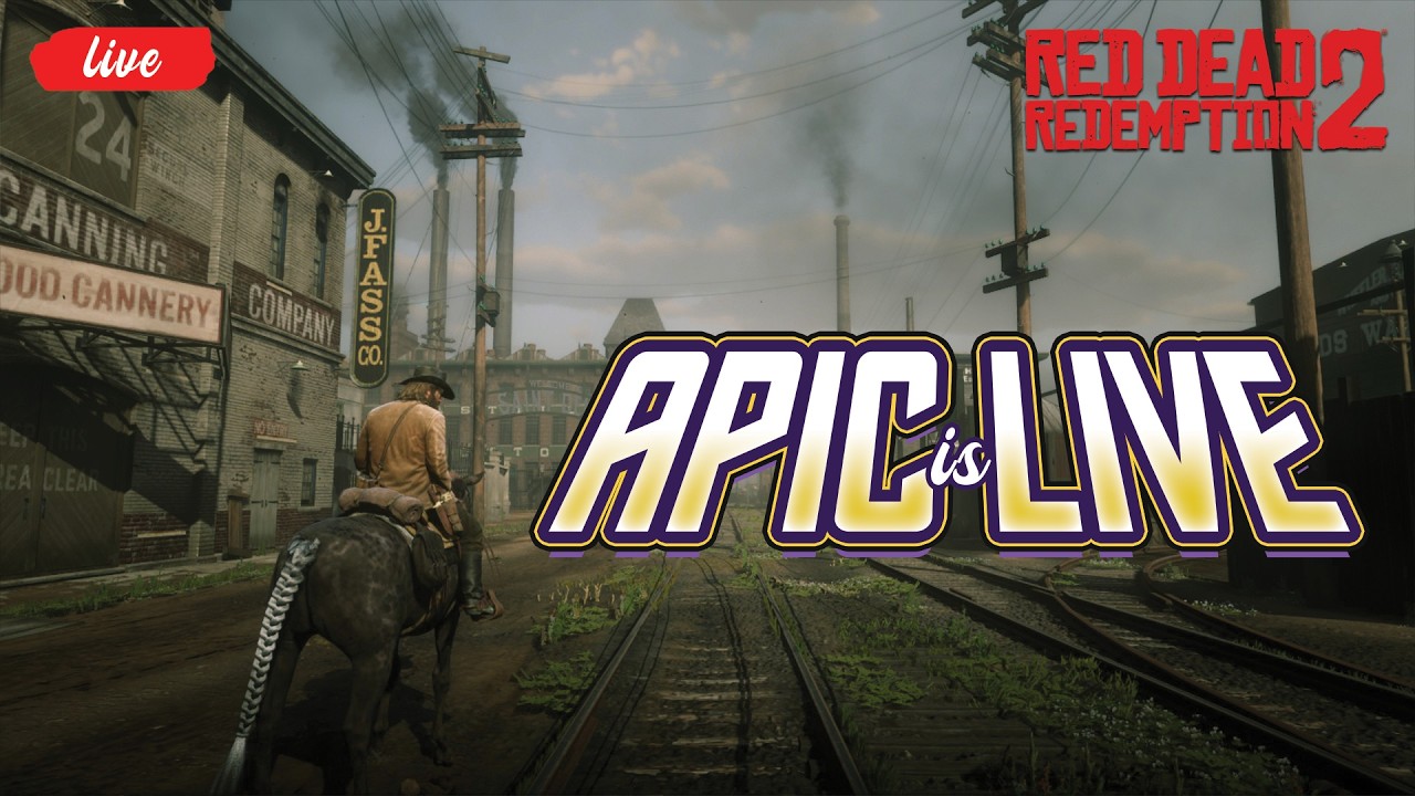 Exploring Every Secret in Saint Denis | Facecam on at 10 likes | APic Gaming Live | Day 18 of RDR2