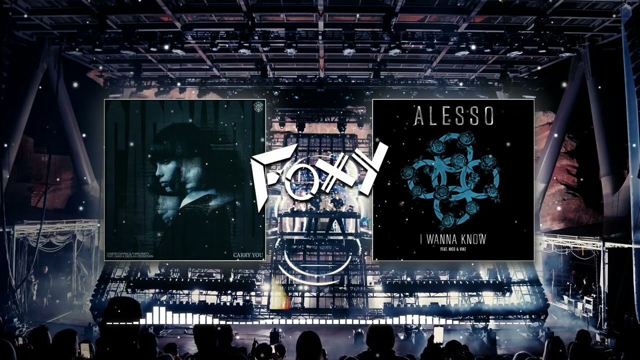 Carry You vs I Wanna Know - Martin Garrix, Alesso ( Red Rocks Intro )